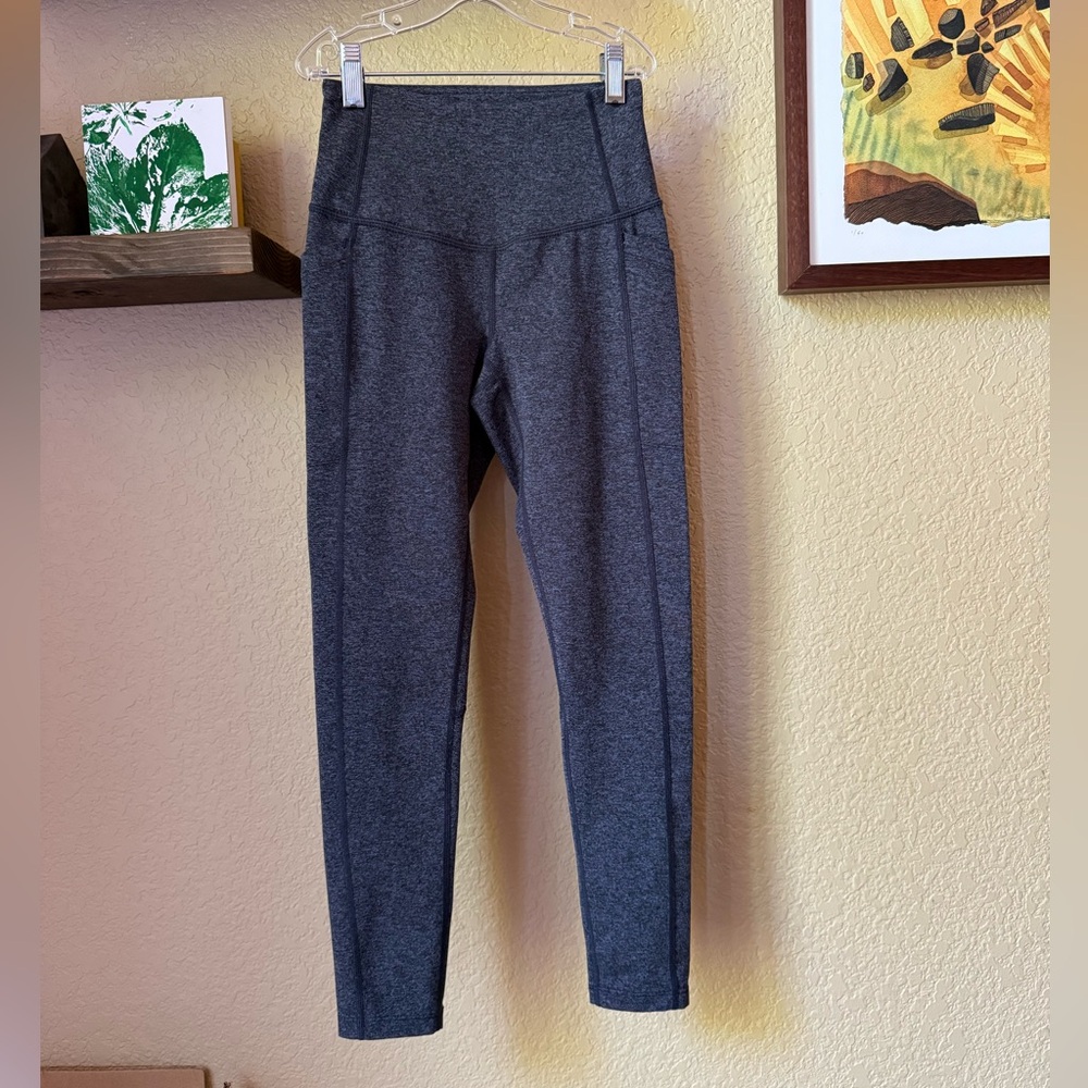 Zella High Waist 7/8 Leggings, Stash Pockets XXS